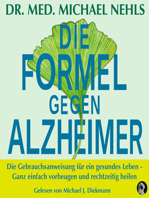cover image of Die Formel gegen Alzheimer